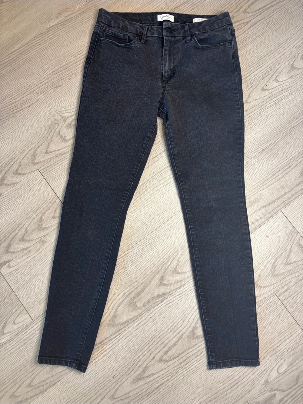 Jessica Simpson Dark Black Skinny Jeans